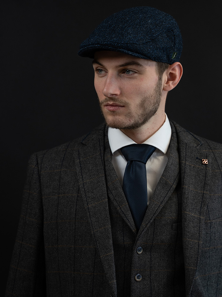 Sir Redman Klassische Krawatte | Blau | Elegante Krawatte für Männer