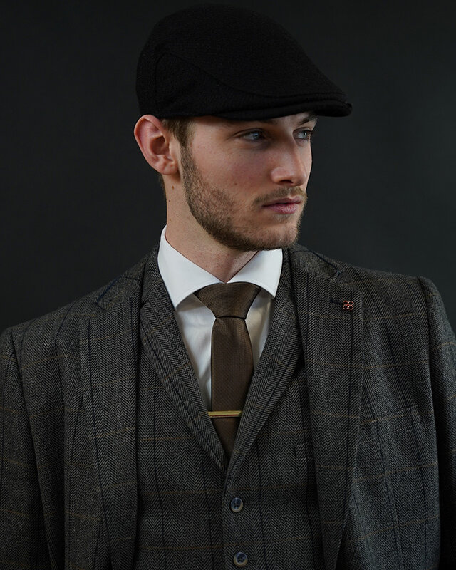 Sir Redman Klassische Krawatte | Braun | Elegante Krawatte für Männer