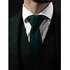 Luxury Tie | Rust Green | Knitted | Elegant tie for men