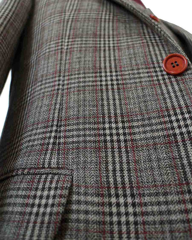 Men's tailored suit | 3-piece suit | brown/beige Prince of Wales | Arthur Shelby | Peaky Blinders