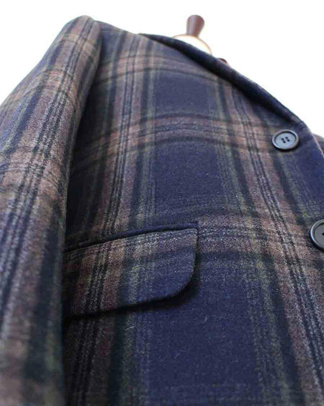 Costume sur mesure pour homme | costume 3 pièces | bleu nuit à carreaux | Danny Whizz-Bang | Peaky Blinders