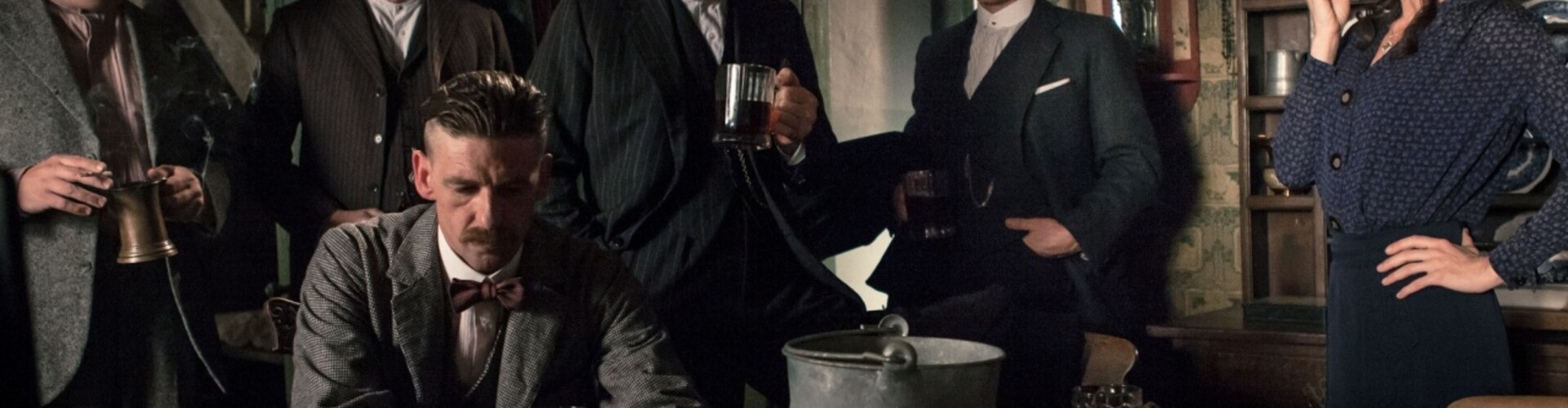 Trajes de lana estilo Peaky Blinders