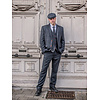 Traje sastre hombre | Traje 3 piezas | Espiga gris oscuro | Thomas Shelby | Peaky Blinders