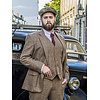Herren Maßanzug | 3-teiliger Anzug | brauner Fischgrätenanzug | Danny Whizz-Bang | Peaky Blinders