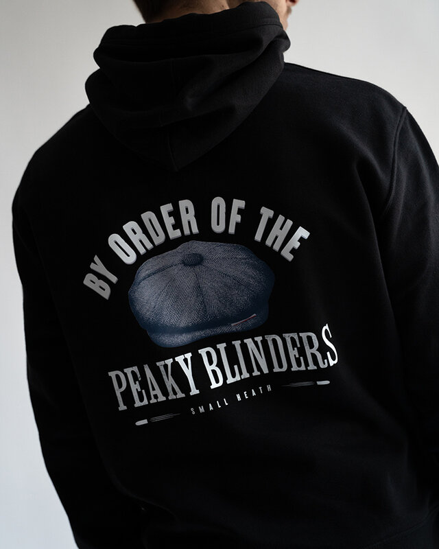 Peaky Blinders “By Order” Flatcap Hoodie – Small Heath Legacy