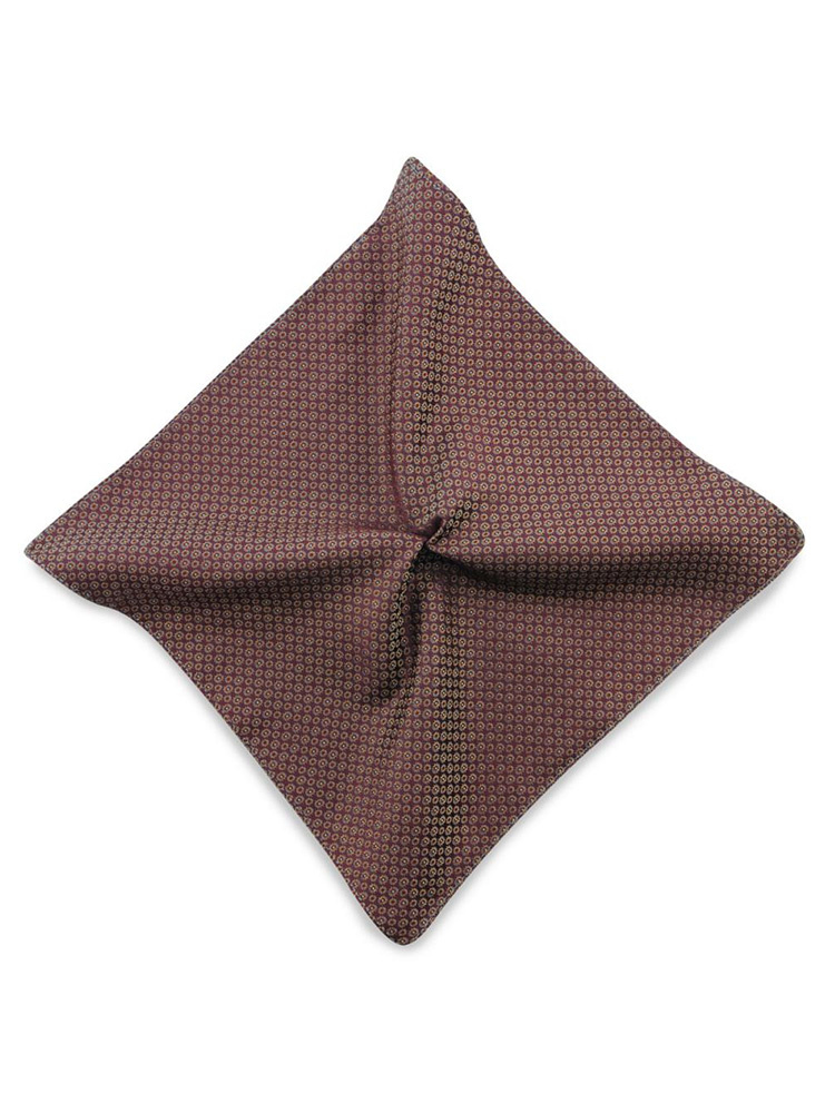 Sir Redman Luxe Pochet | Bordeaux/cognac/lichtblauw | voor Mannen | Peaky Blinders