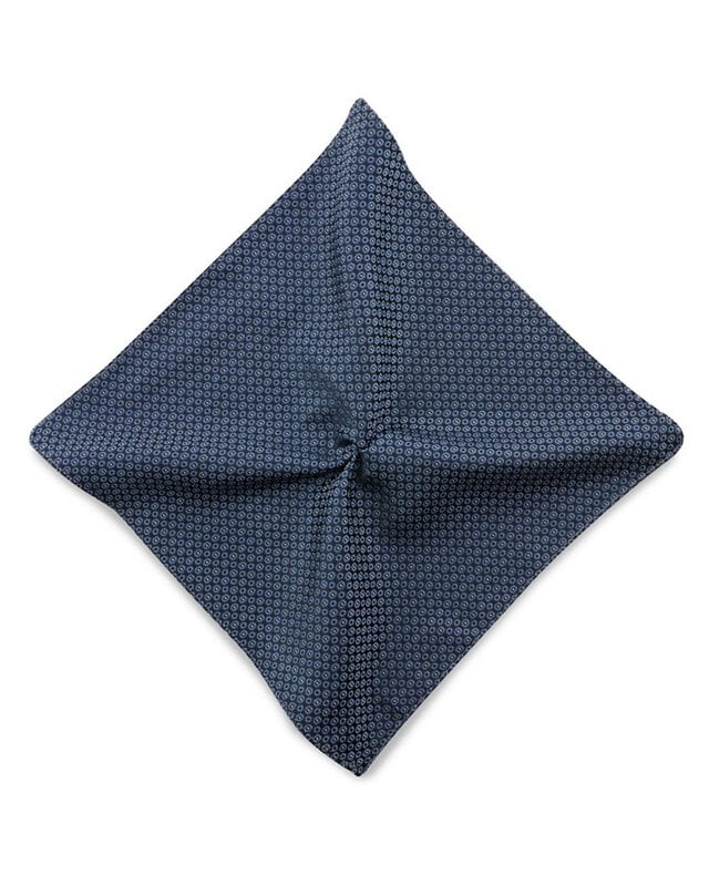 Sir Redman Luxury pocket square | Dark Blue/Grey | for Men | Peaky Blinders