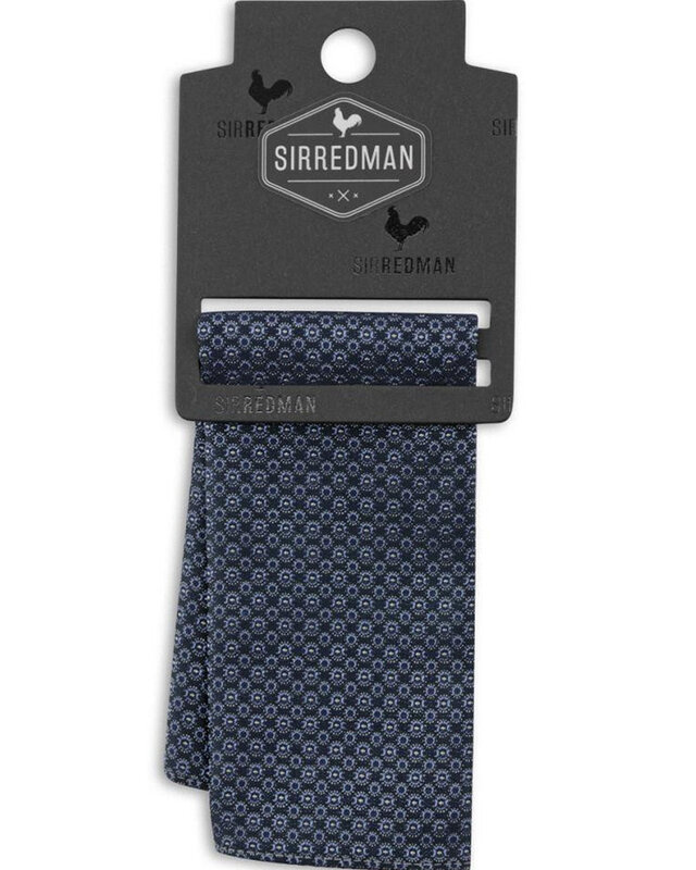 Sir Redman Pañuelo de lujo | Azul oscuro/gris | para hombre | Peaky Blinders