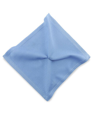 Sir Redman Knitted Pocket Square Light blue