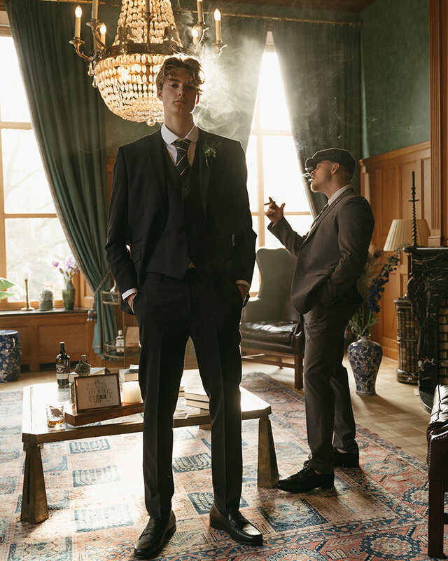 Cavani Mayfair Midnight | Costume homme | costume 3 pièces | Bleu nuit | Thomas Shelby