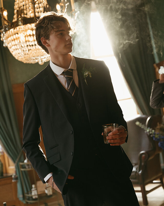 Cavani Mayfair Midnight | Costume homme | costume 3 pièces | Bleu nuit | Thomas Shelby