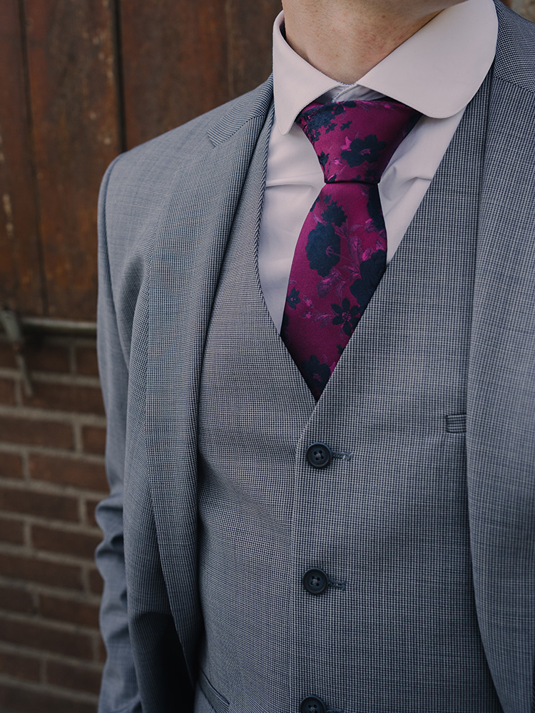 Cavani Mayfair PT | Heren pak | 3-delig | Grijs/Blauw | Thomas Shelby