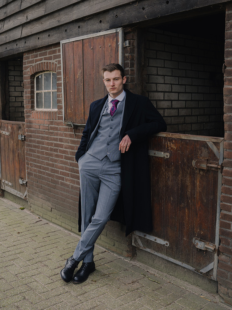 Cavani Mayfair PT | Herren Anzug | 3-teilig | Grau/Blau | Thomas Shelby