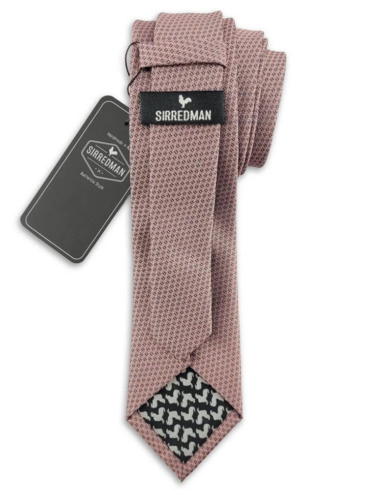 Sir Redman Woven Tie | Pink | Elegant tie for men