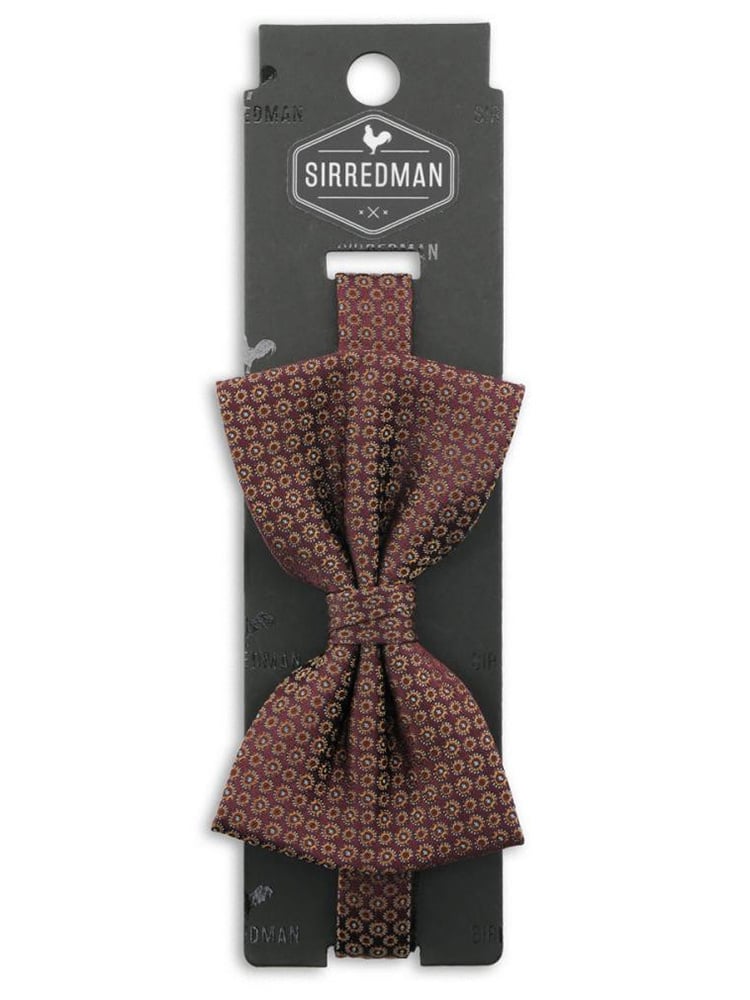 Sir Redman Talented Tailor Vlinderdas | Bordeaux | voor Mannen | Peaky Blinders