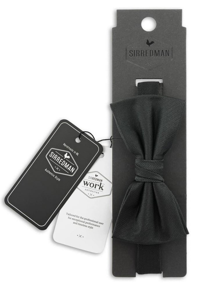 Sir Redman Klassische Fliege | Schwarz | Elegante Fliege für Männer