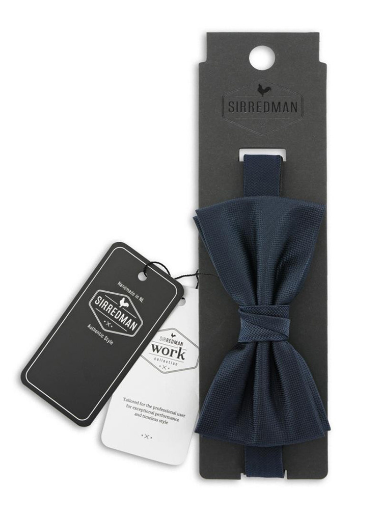 Sir Redman Nœud papillon classique | Bleu | Nœud papillon élégant pour homme