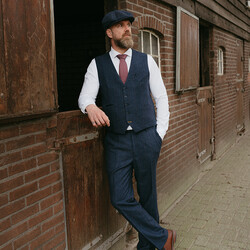 The Bookmaker – Chaleco de tweed