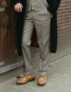 The Enforcer | Tweed Trousers | Green herringbone | Peaky Blinders