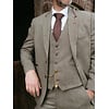 The Enforcer | Tweed Gilet | Groene visgraat | Peaky Blinders
