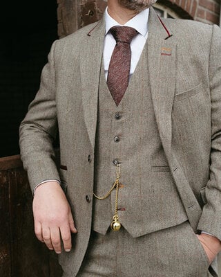 The Enforcer – Chaleco de tweed