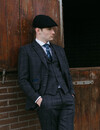 The Patriarch | Tweed Sakko | Anthrazit Fischgratbindung | Peaky blinders