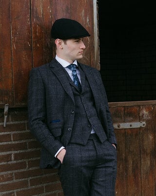 The Patriarch – Blazer de tweed