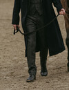 The Patriarch | Tweed Anzughose | Anthrazit Fischgratbindung | Peaky blinders