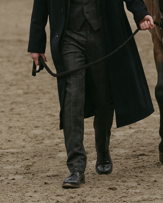 The Patriarch - Tweed Pantalon