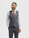 Cavani Thomas Savoy | Gilet | Chevrons bleu-gris | Inspiré de Thomas Shelby