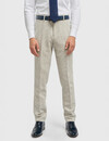 Cavani Thomas Pearl Grey | Hose | Blaugraues Fischgrätmuster | Vintage