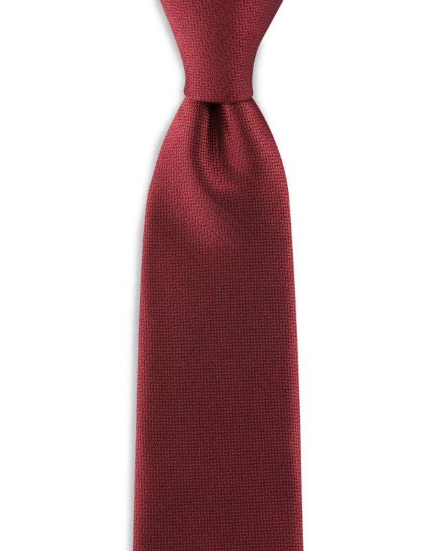 Sir Redman Corbata Clasica | Rojo | Corbata elegante para hombres