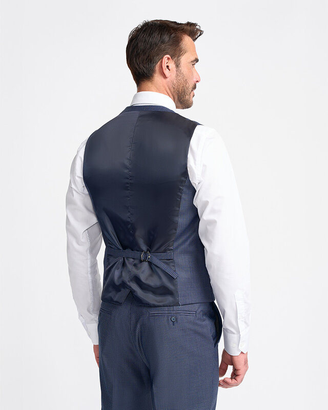 Cavani Mayfair Navy Check | Costume homme | costume 3 pièces | Bleu marine | Thomas Shelby