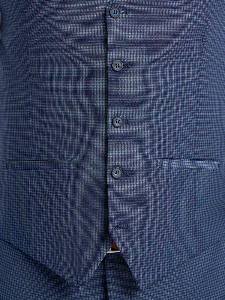 Cavani Mayfair Navy Check | Costume homme | costume 3 pièces | Bleu marine | Thomas Shelby