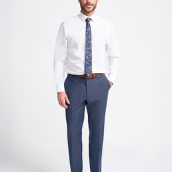Mayfair Navy Check - Pantalon