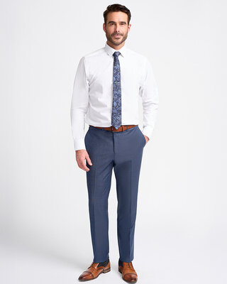 Cavani Mayfair Navy Check - Pantalon