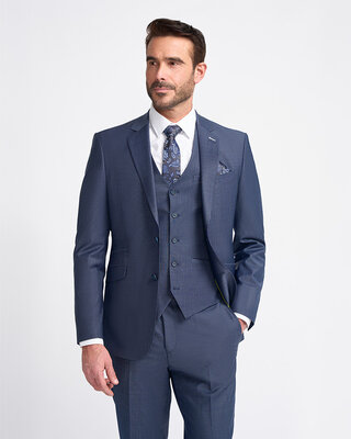Cavani Mayfair Navy Check - Blazer