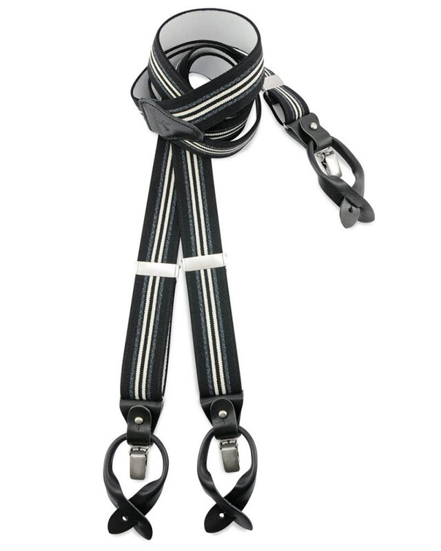 Sir Redman Dock Worker Tirantes | para Hombre | Negro | Tirantes tradicionales