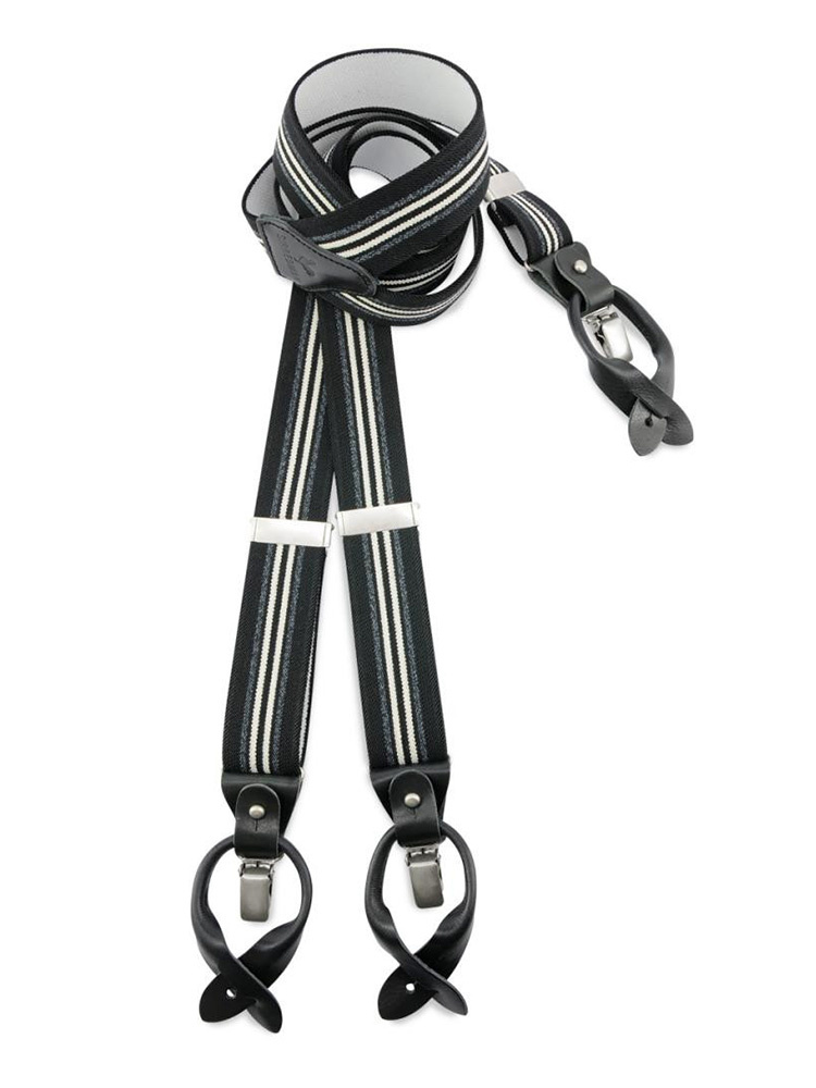 Sir Redman Dock Worker Tirantes | para Hombre | Negro | Tirantes tradicionales