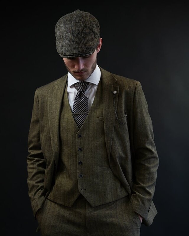 Cavani Damon Sage | Blazer | Sage green | Peaky Blinders