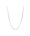 Silver Oxidized Round Men's Chain Necklace Aeson