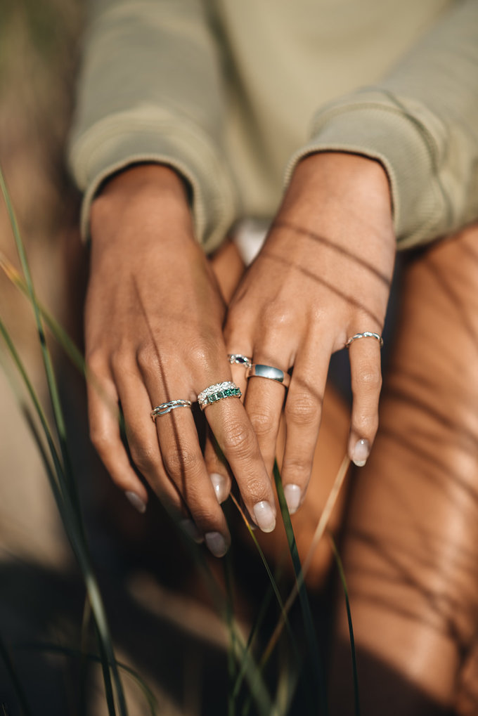 Stackable ring silver Taj Amsterdam