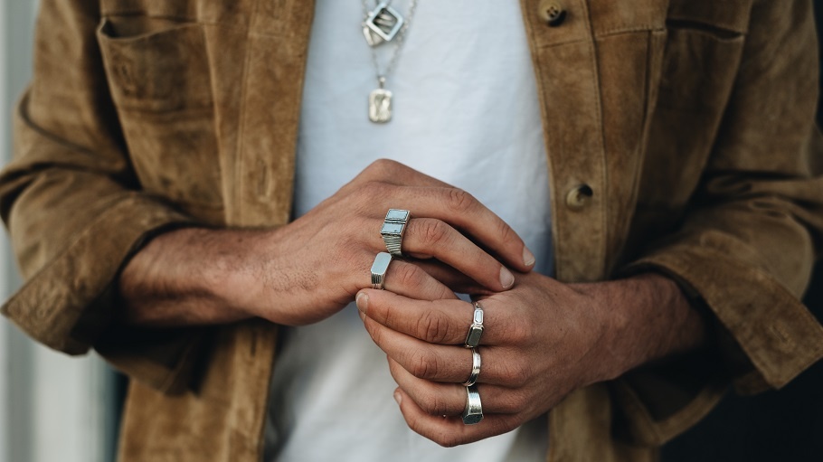 Kinetic Ring, 925 Oxidized Silver Ring, Riveted Jewelry Cool Rings for MEN, Multiple  Rings KINETIC Jewelry, Unique Fine Jewelry - Etsy