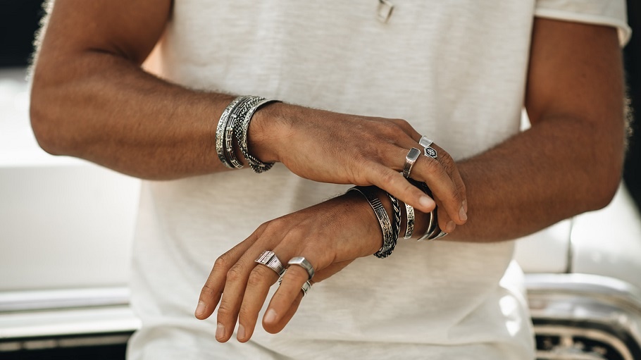 Why do guys wear so many rings?