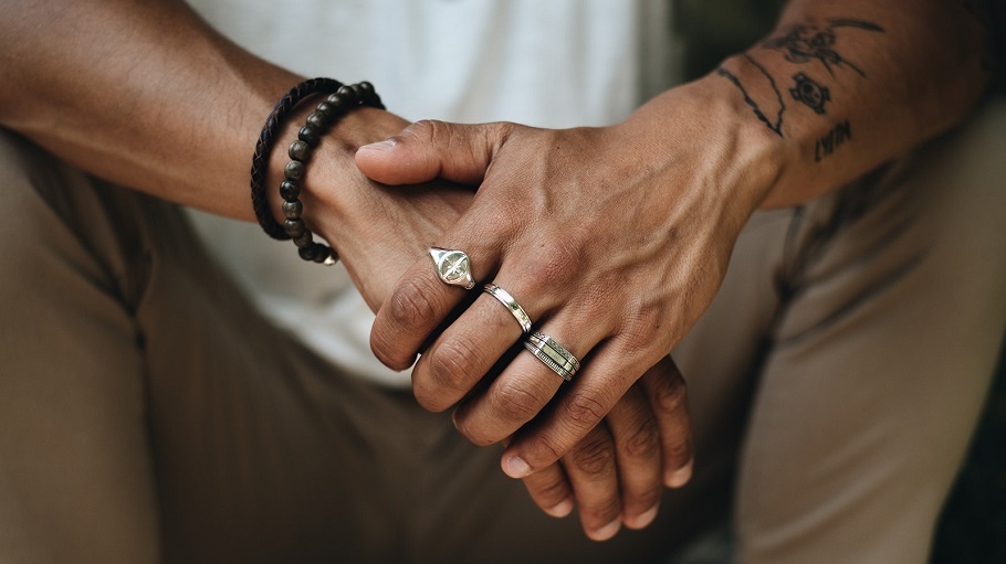 Boy wear ring sales in which hand