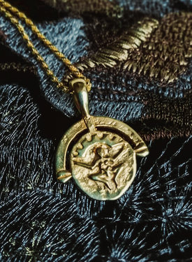 Pendentif Plaqué Or Pachamama