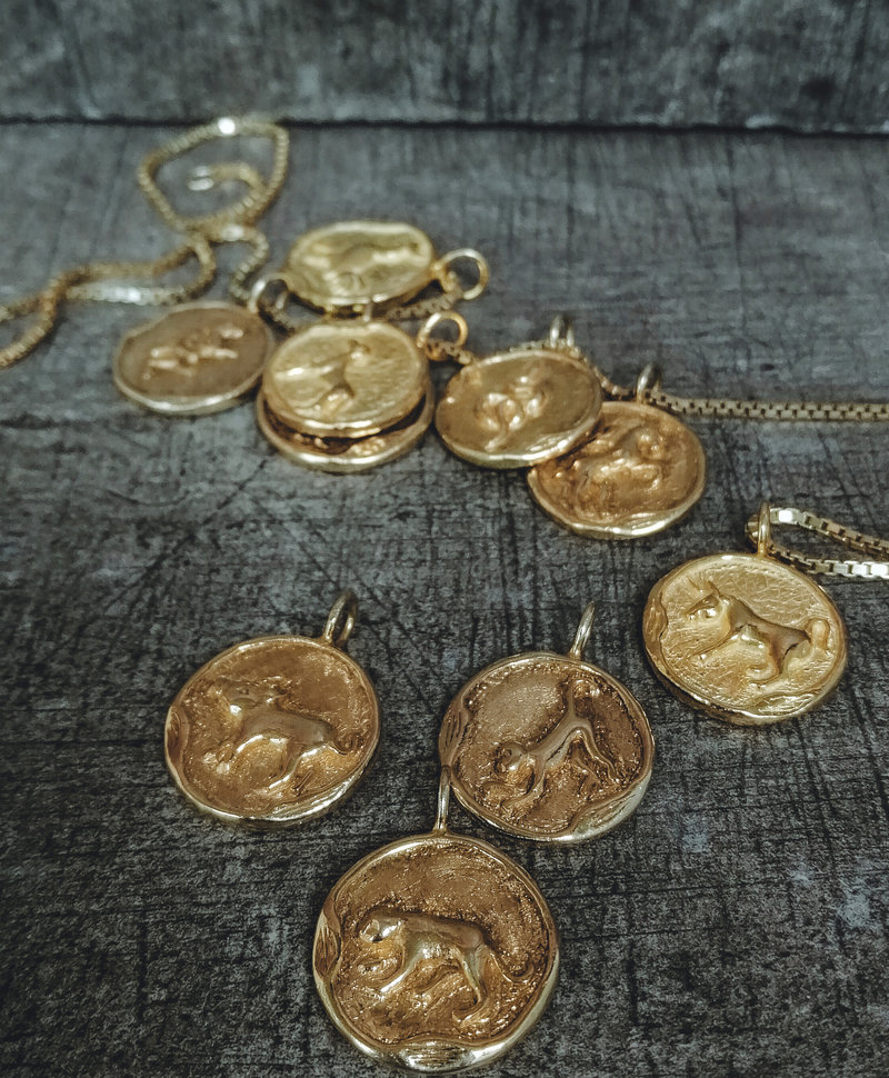Gold Plated Chinese Zodiac Men's Pendants