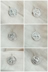 Chinesische Tierkreiszeichen-Anhänger aus Silber