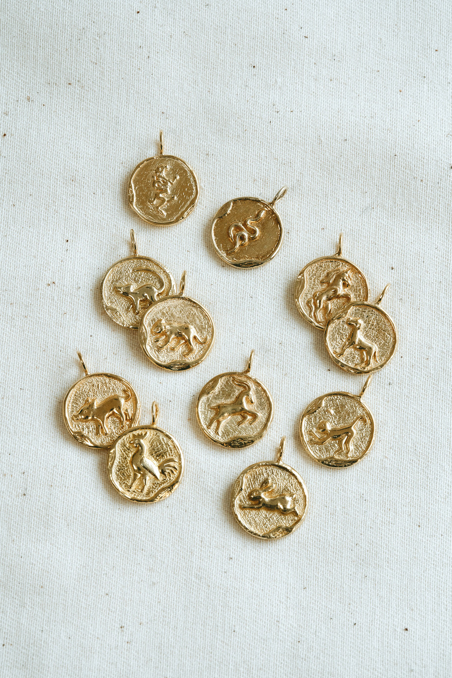 Chinese zodiac jewelry gold Clearance