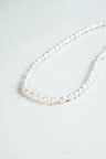 Pearl Necklace Benya, Silver